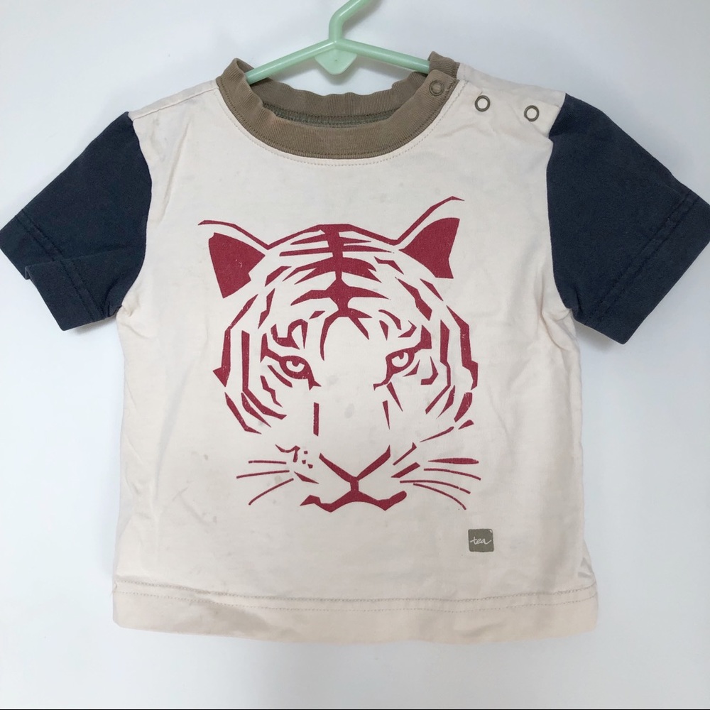 Tea Collection soft tiger t-shirt for baby